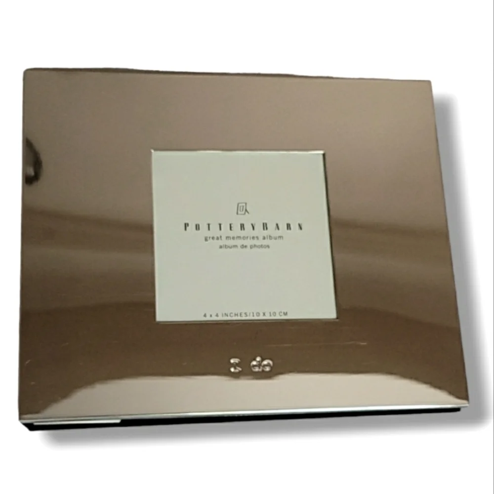 Pottery Barn Silver Plated Great Memories 